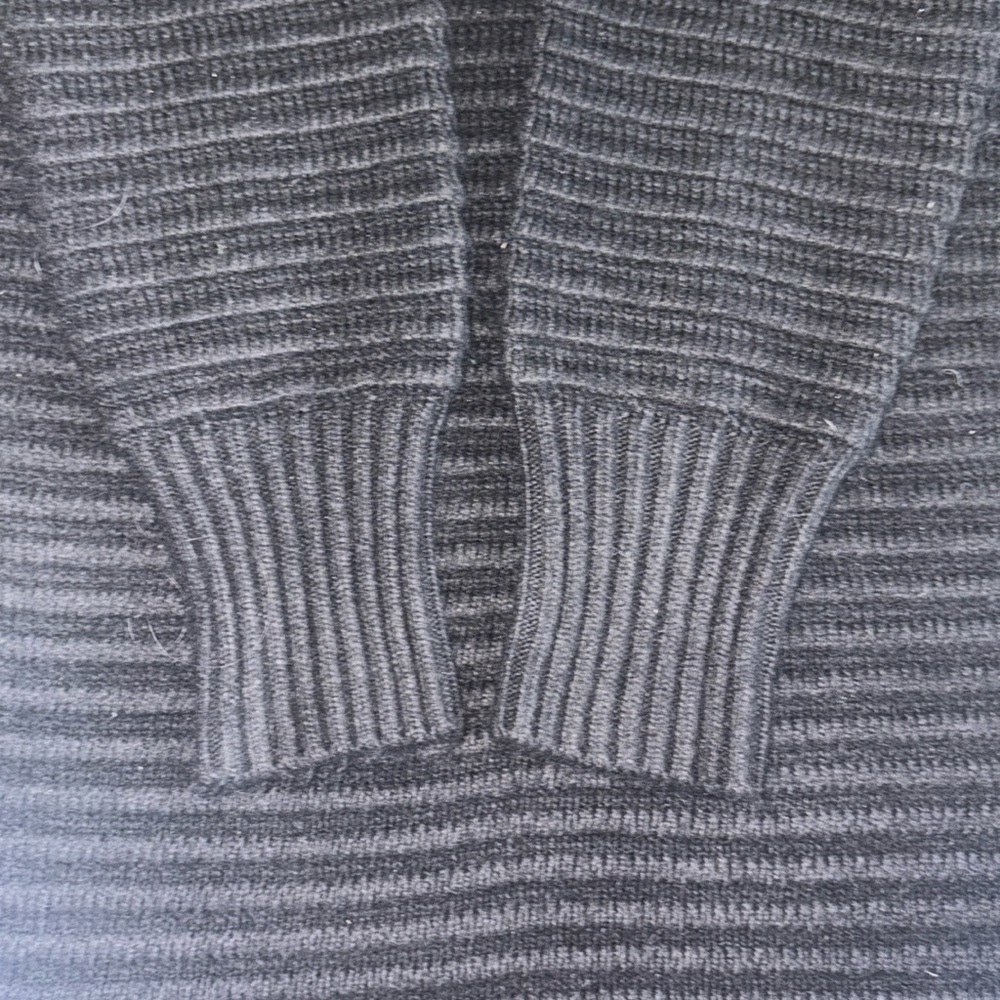 NWB Jessica Simpson ribbed black sweater dress small - Picture 3 of 7